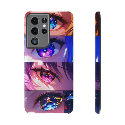 Anime Girl Eyes - Anime Style Phone Case (Tough Case)